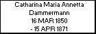 Catharina Maria Annetta Dammermann