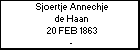 Sjoertje Annechje de Haan