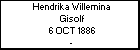 Hendrika Willemina Gisolf