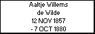 Aaltje Willems de Wilde