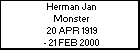 Herman Jan Monster