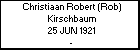 Christiaan Robert (Rob) Kirschbaum