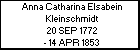 Anna Catharina Elsabein Kleinschmidt