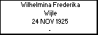 Wilhelmina Frederika Wijle