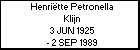 Henri�tte Petronella Klijn