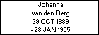 Johanna van den Berg