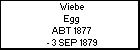 Wiebe Egg