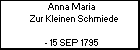 Anna Maria Zur Kleinen Schmiede