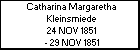 Catharina Margaretha Kleinsmiede