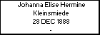 Johanna Elise Hermine Kleinsmiede