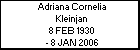 Adriana Cornelia Kleinjan