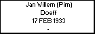 Jan Willem (Pim) Doeff