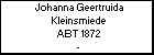 Johanna Geertruida Kleinsmiede