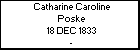 Catharine Caroline Poske