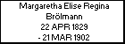 Margaretha Elise Regina Br�lmann