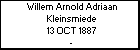 Willem Arnold Adriaan Kleinsmiede